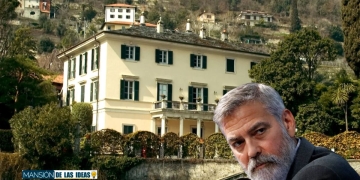 |George Clooney house|casa George Clooney exterior|George Clooney house interior