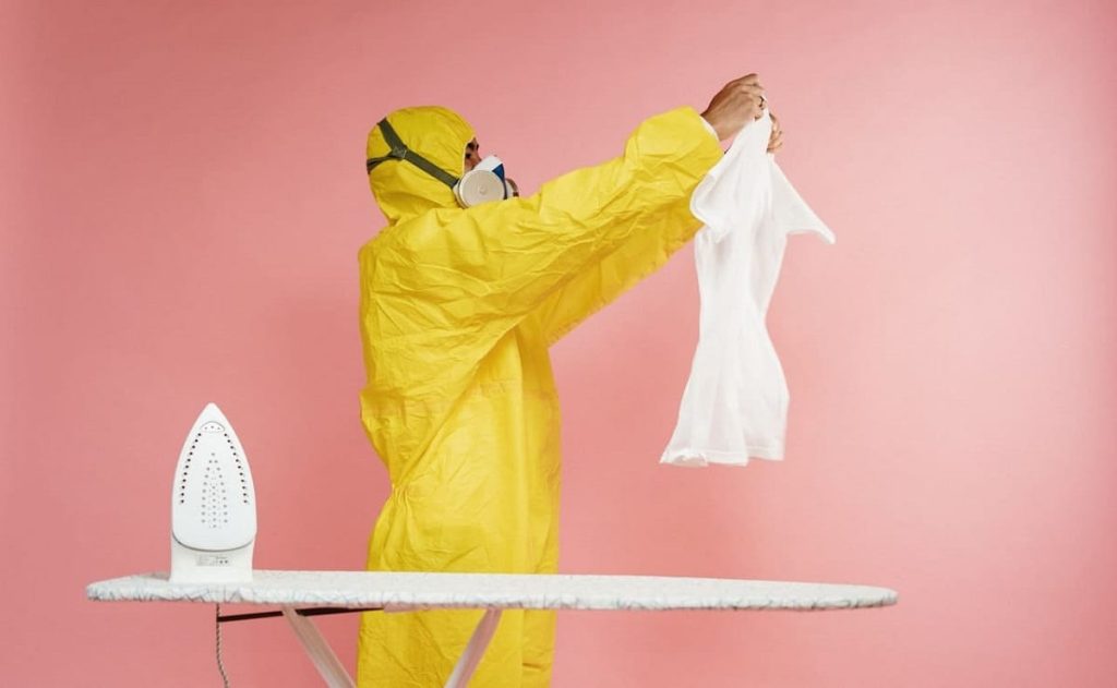 Ironing fabric sterilization|Ironing virus fabrics|Ironing germs|Ironing wrinkle cleaning