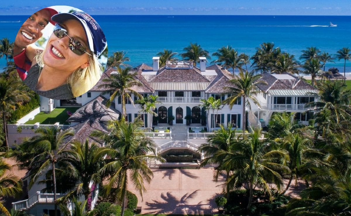 elin nordegren palm beach house|florida luxury outdoor spa|miami ocean view housing|beach climate gymnasium bedroom