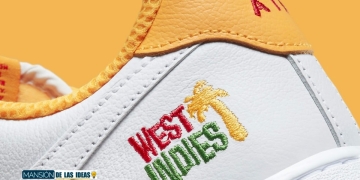 'West Indies' Nike Air Force 1 Sneakers|'West Indies' Nike Air Force 1 Sneakers|'West Indies' Nike Air Force 1 Sneakers sole
