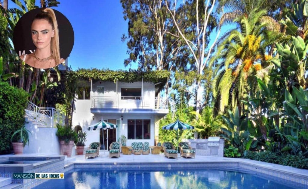 Cara Delevingne's interesting and exotic Los Angeles home
