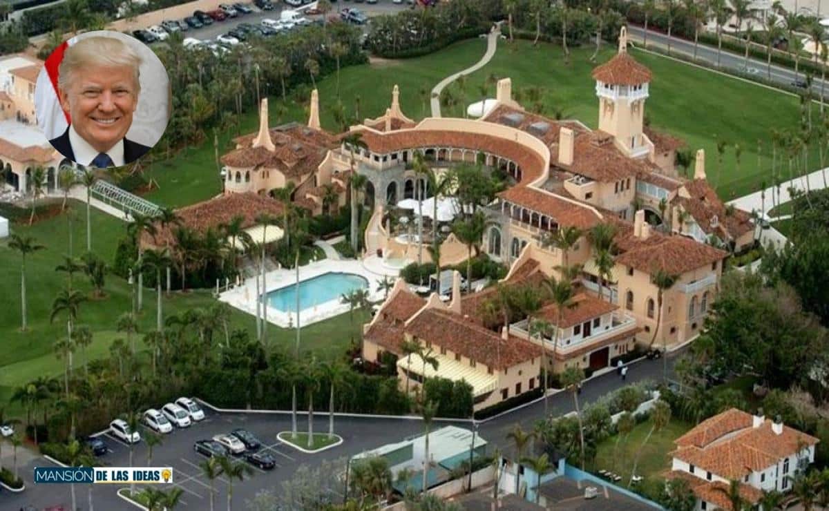 house Donald Trump Florida|inside Donald Trump's house|dining room outside Donald Trump's house