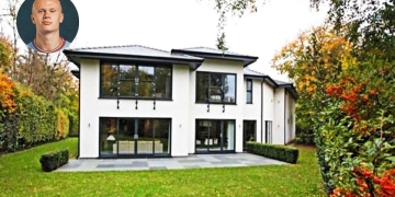 Erling Haaland house|interior house Erling Haaland|Paul Pogba Arena home Erling Haaland