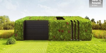 spain home sustainable floor|casa modular ecologica madera|acoustic comfort natural ventilation|mimetización impacto positivo