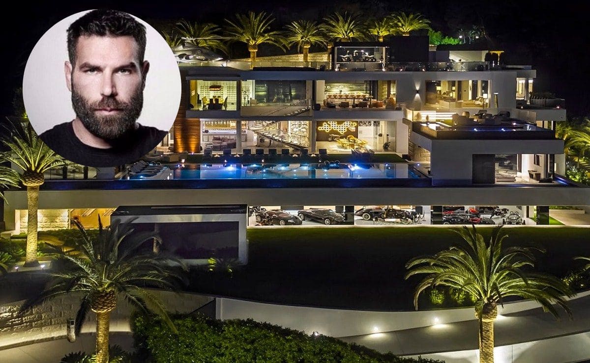bel air famous house|luxury space grandeur illumination|los angeles celebridad mansion|swimming pool cinema dan bilzerian