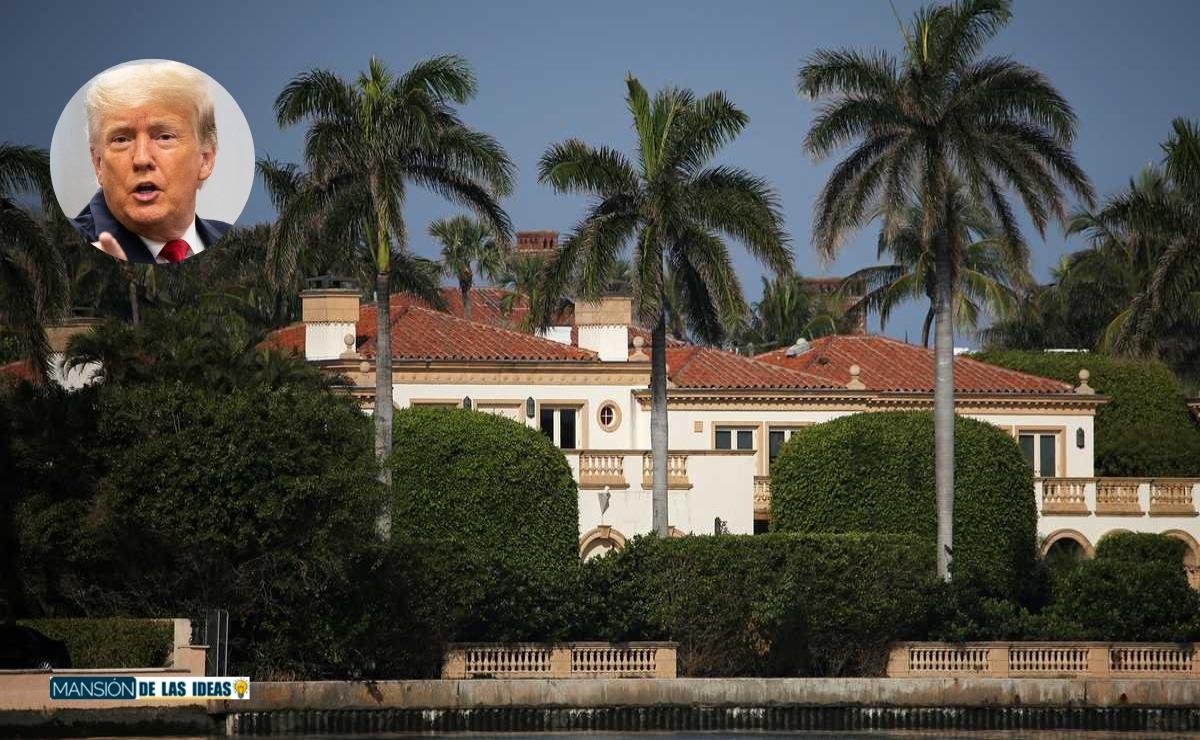 stays Donald Trump home|house Donald Trump Florida|exterior Donald Trump house|ballroom house Donald Trump