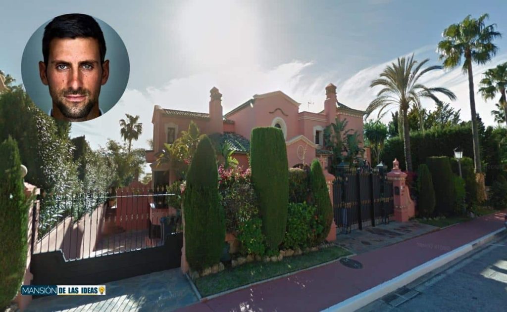 Djokovic Marbella mansion|exterior Djokovic Marbella mansion|main hall Djokovic Marbella|Djokovic Marbella suite|Djokovic Marbella game room|Djokovic Marbella gym