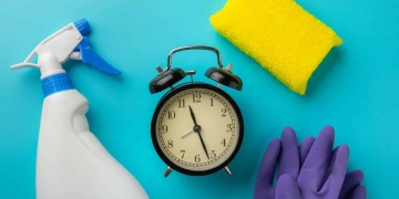How much time do we Americans spend cleaning our homes|