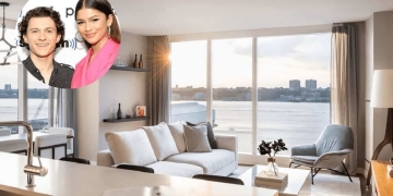 manhattan tom holland apartment|bedroom with floor-to-ceiling views|comfort luxury comfort famous|quay tower privacy home