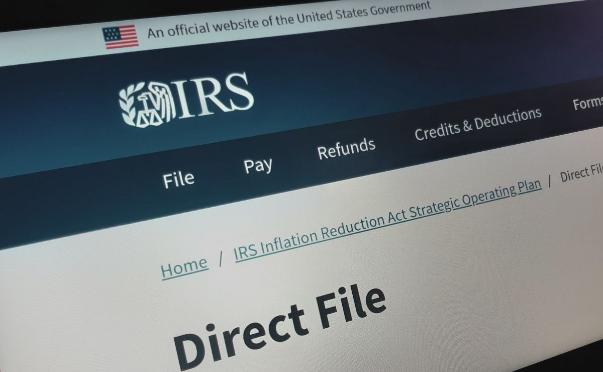 IRS direct file tax tool