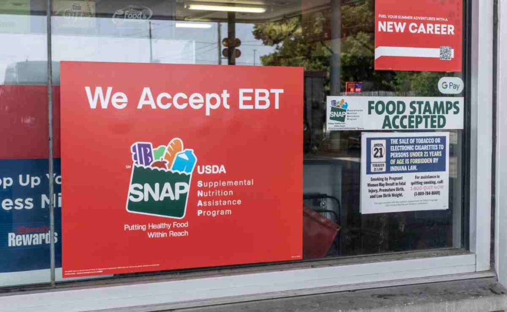$1,155 SNAP benefits for a family of five in December