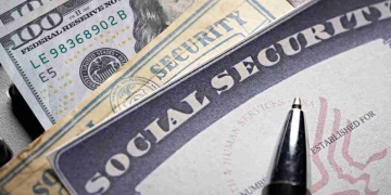 Social Security retirement check