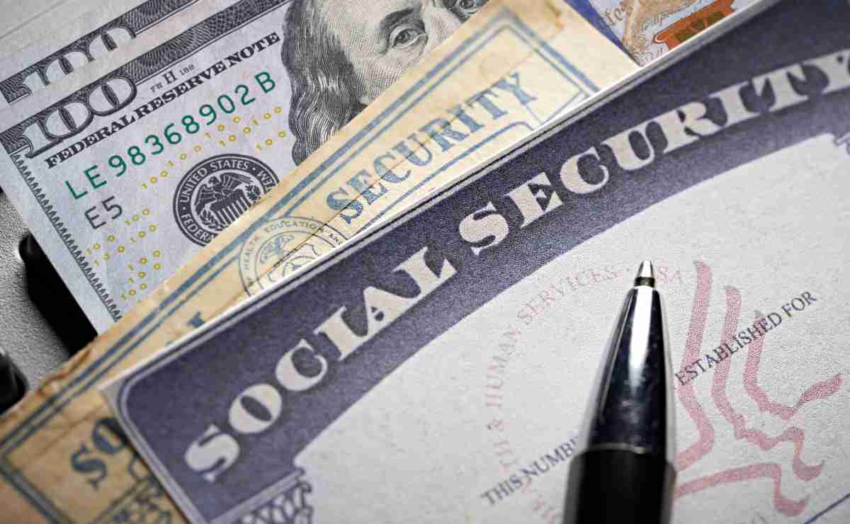 Social Security retirement check