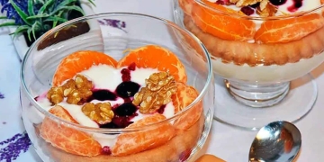 postre rápido yogur
