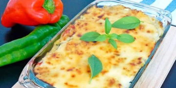 pastel pollo verduras
