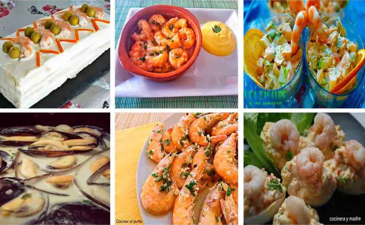 recetas marisco fáciles Navidad
