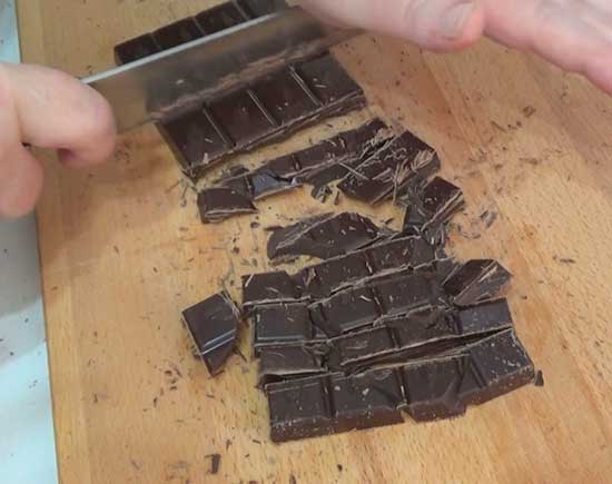 como fundir chocolate