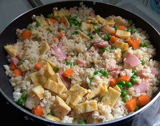 arroz chino tres delicias