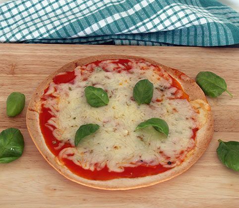 Pizza sin horno a la sartén