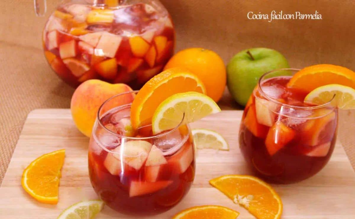 receta sangría
