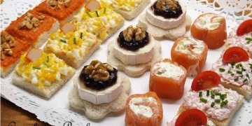 canapés variados