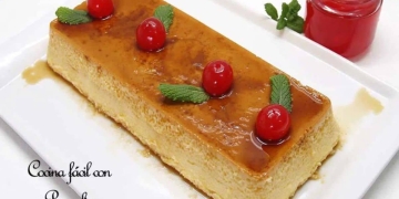 flan queso Mascarpone