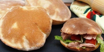 cómo hacer pan pita