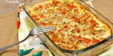 pastel atún verduras