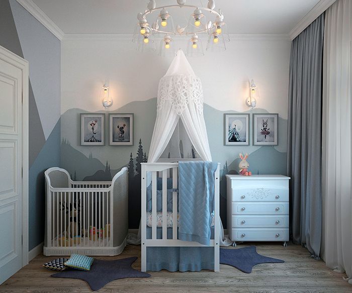 cómo decorar habitaciones de bebes