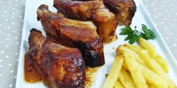 costillas Coca-Cola