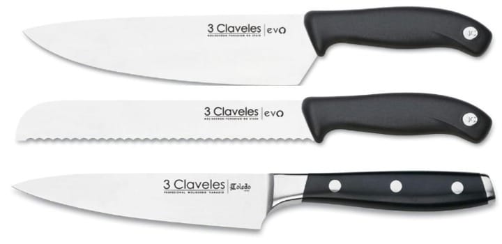 Mejores cuchillos de cocina 3 Claveles