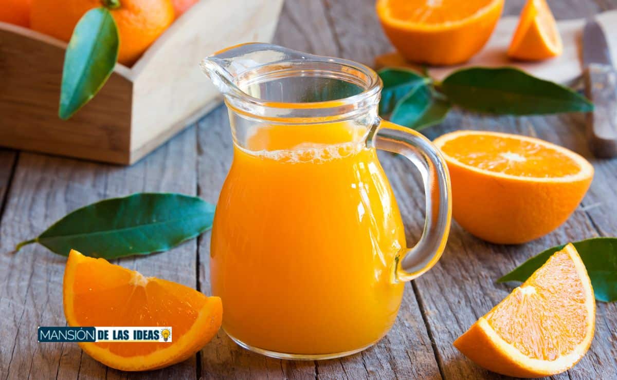 preparar zumo naranja