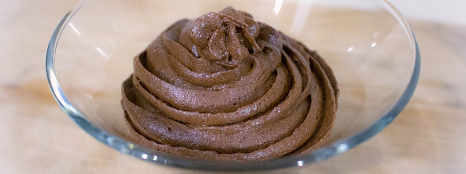 foto mousse chocolate
