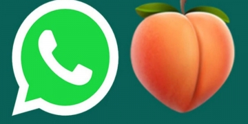 Que significa un icono de melocoton en whatsapp. Te lo explicamos al detalle. Emoji, emoticon, redes sociales, fruta, WhatsApp, melocoton, Peach, diversion, android, emoticono, nalgas