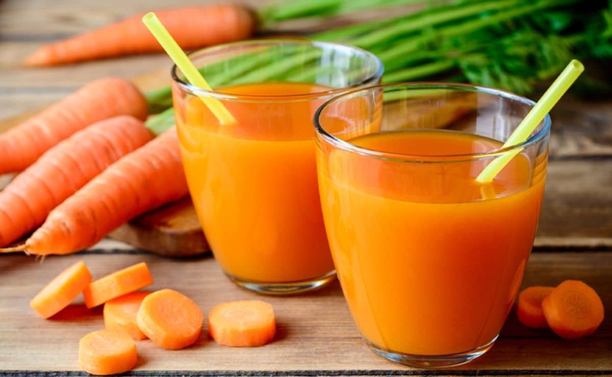 Batido de zanahoria con pasas - Saludable para tus órganos