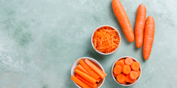 how to freeze carrots