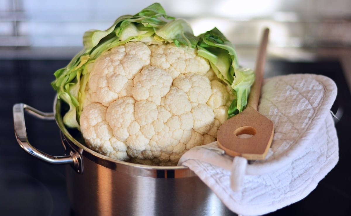 Cuanto y como se cuece la coliflor en una olla