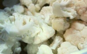 coliflor troceada