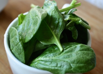 Vitamin B2 present in spinach