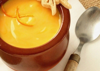 Natillas con naranja ¡tan ricas como se ven!