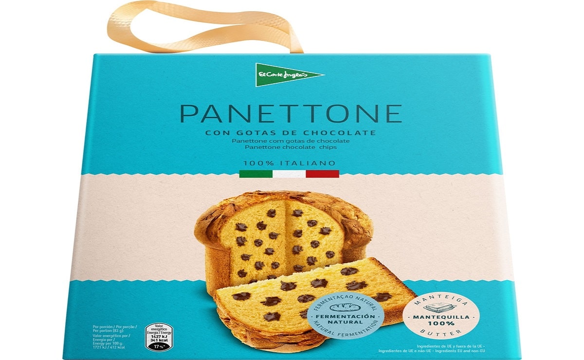 Panettone El Corte Ingles