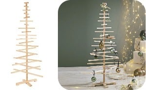 arbol navidad madera natural arbol navidad madera natural