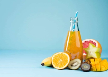 batido con mango y kiwi muy nutritivo