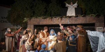 belen de navidad madrid turismo nacimiento viviente realismo pesebre navidad diciembre jesus dios