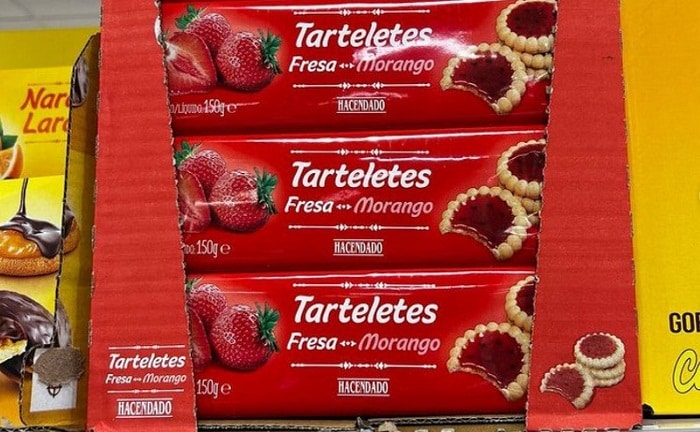 dulce diciembre mercadona centro comercial galleta barata reinita diciembre lanzamiento postre fresa