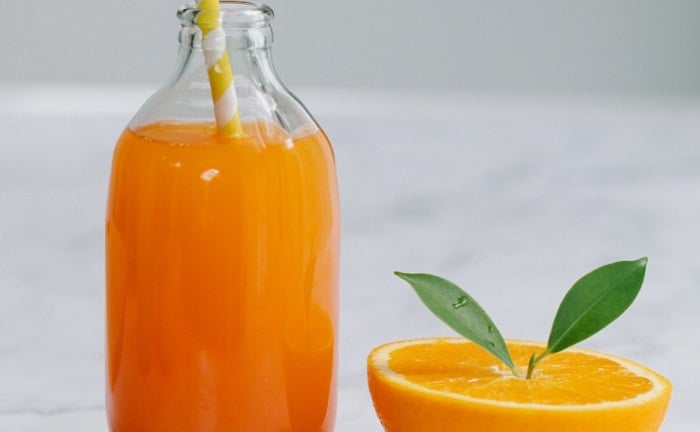 jugo naranja desayuno glucemia antioxidante sistema inmune