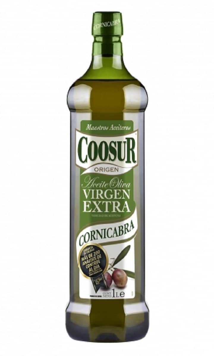 Botella de aceite de oliva virgen extra de Coosur