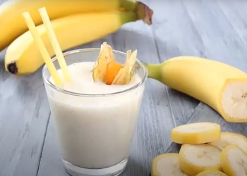 batido banana potasio licuado platano presion arterial fibra sabor fruta tropical vitamina C antioxidante leche