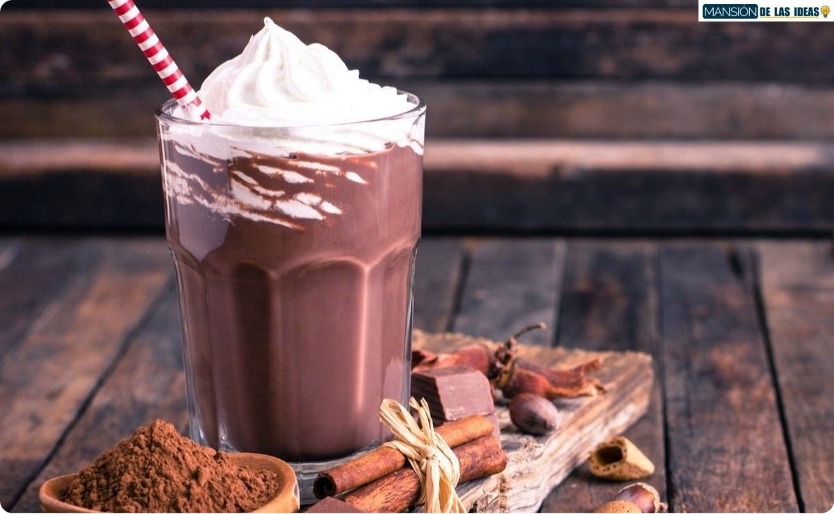 batido chocolate casero