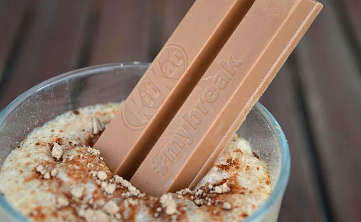 batido de kit kat